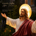 Solar-Powered Illuminated Jesus Garden Statue